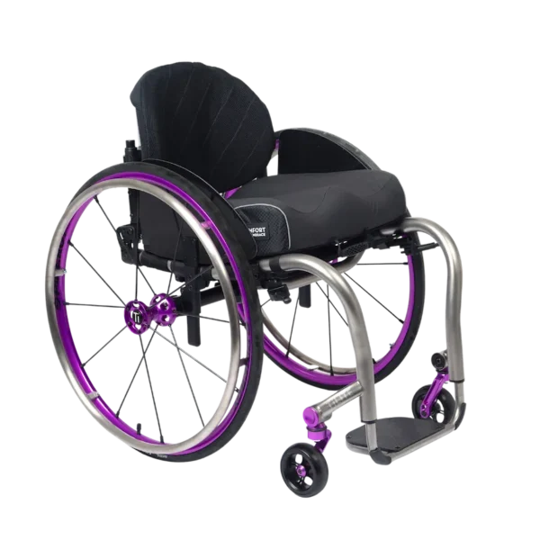 TiLite ZRa Series 2 Titanium Wheelchair